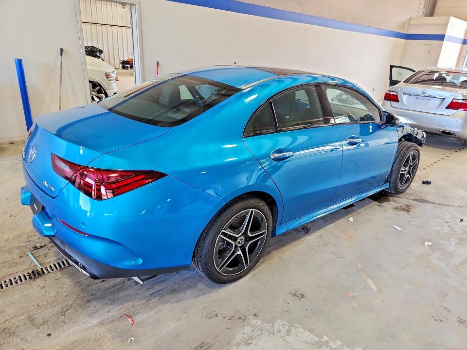 2025 Mercedes-benz Cla-klasse VIN W1K5J4HB4SN491393 COPART salvage auction — SIDE, Va - Cert Of Title - Salvage, sold $17,900 on 2026-09-11 (photo 3)