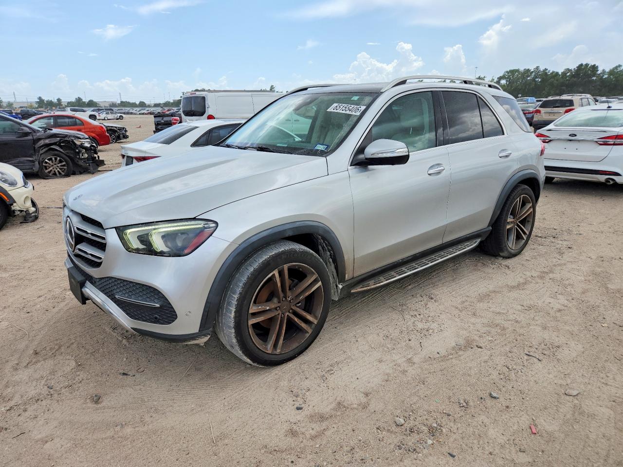 2020 Mercedes-Benz GLE-Class VIN 4JGFB4JE0LA107596 — COPART salvage auction photo