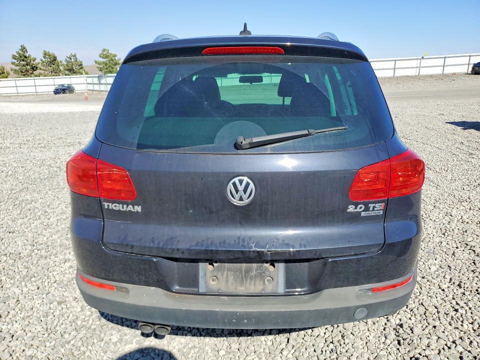 2012 Volkswagen Tiguan VIN WVGBV7AX4CW518544 COPART salvage auction — MECHANICAL, CA - CERTIFICATE OF TITLE, sold $650 on 2026-08-13 (photo 6)