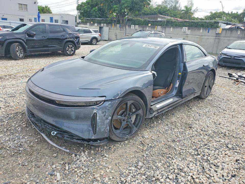 2026 Lucid Air VIN 50EA1TEA2TA045875 — COPART salvage auction photo