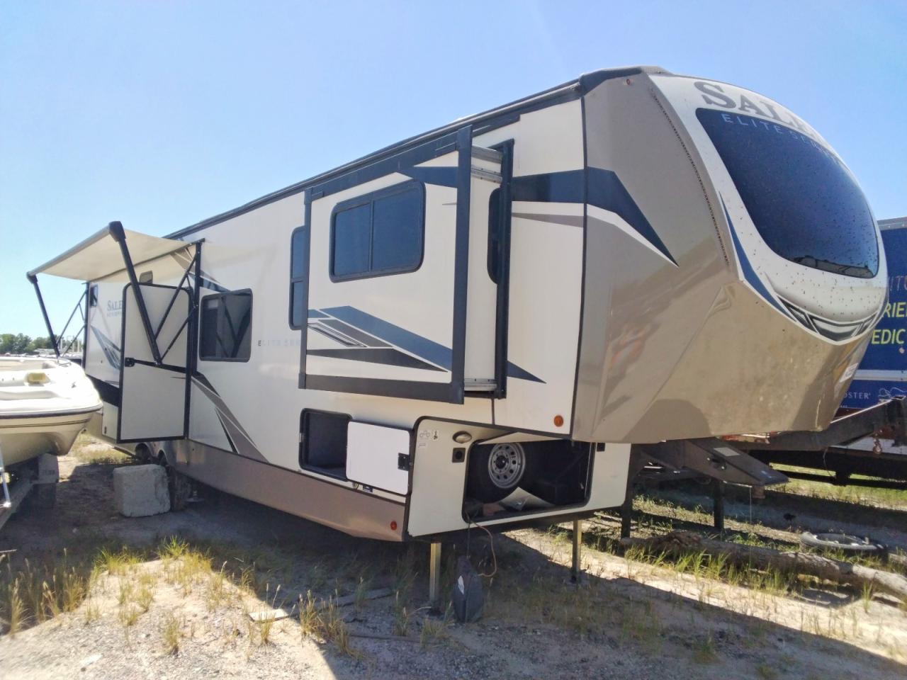 2022 Forest River Salem VIN 4X4FSBM26NV009480 — COPART salvage auction photo