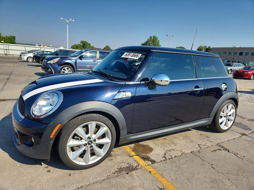 2013 Mini Cooper VIN WMWSV3C55DT394213 COPART salvage auction — HAIL, Co - Certificate Of Title, sold $3,850 on 2026-09-02 (photo 1)