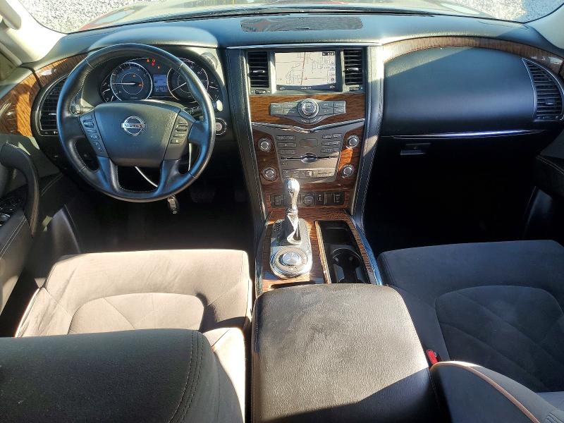 2020 Nissan Armada VIN JN8AY2ND0LX015389 COPART salvage auction — REAR END, Fl - Certificate Of Title, sold $7,000 on 2026-08-29 (photo 8)