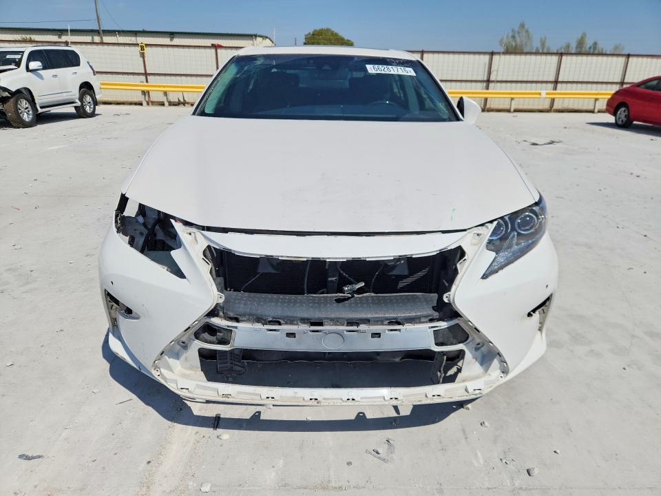 2018 Lexus ES VIN 58ABK1GG3JU103519 COPART salvage auction — FRONT END, Tx - Salvage Vehicle Title, sold $9,700 on 2026-09-11 (photo 5)