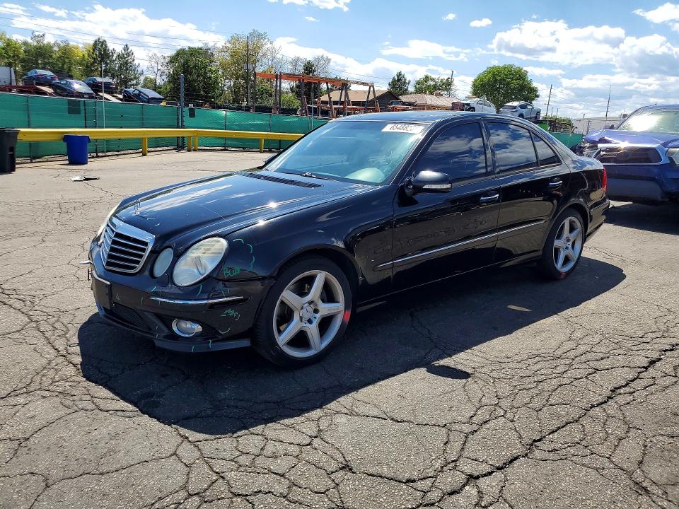 2009 Mercedes-benz E-klasse VIN WDBUF87X59B395911 COPART salvage auction — FRONT END, CO - PUBLIC - SALVAGE TITLE (P), sold $1,450 on 2026-08-20 (photo 1)