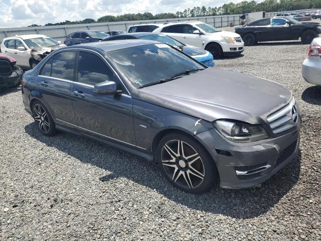 2013 Mercedes-benz C-klasse VIN WDDGF4HB5DR270892 COPART salvage auction — FRONT END, Salvage Title, sold $1,944 on 2026-08-18 (photo 4)