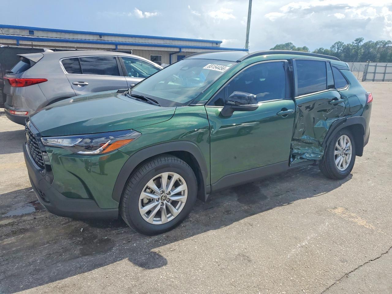 2025 Toyota Corolla Cross VIN 7MUCAAAG7SV143531 — COPART salvage auction photo