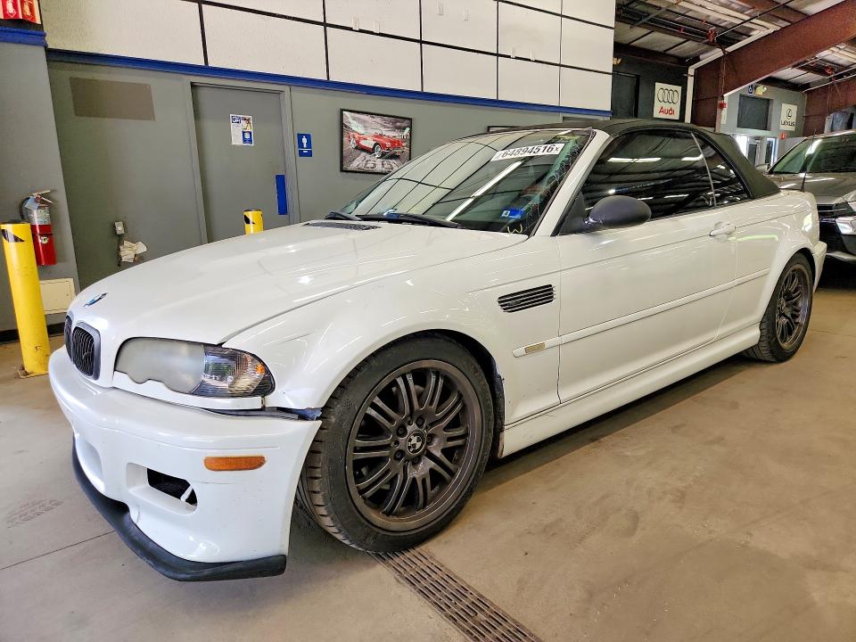 2001 BMW M3 VIN WBSBR93491EX20945 — COPART salvage auction photo