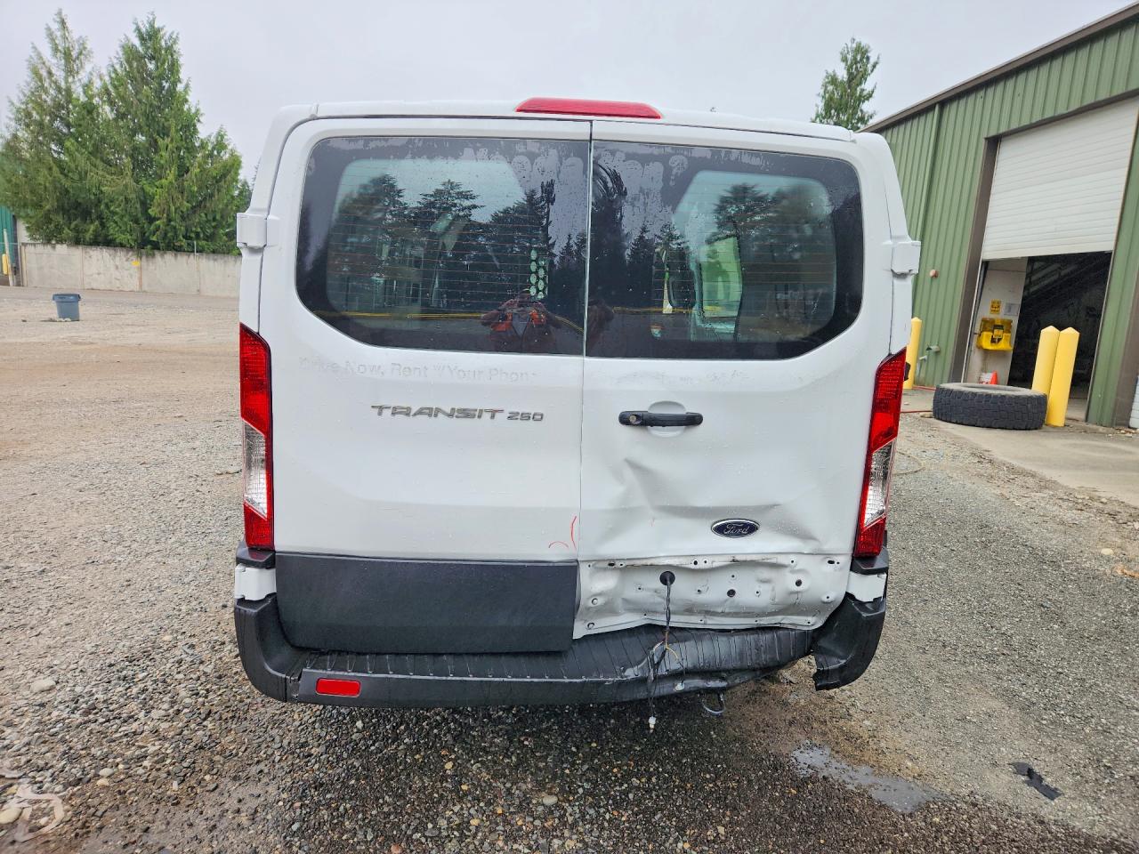 2025 Ford Transit VIN 1FTBR1Y87SKA87238 COPART salvage auction — Rear End, WA - VEHICLE CERT OF OWNERSHIP-TITL, sold $17,500 on 2026-09-09 (photo 6)