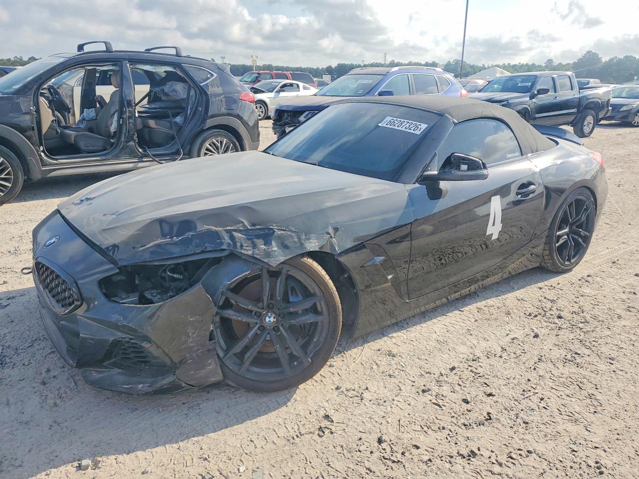 2020 BMW Z4 VIN WBAHF9C01LWW37544 — COPART salvage auction photo