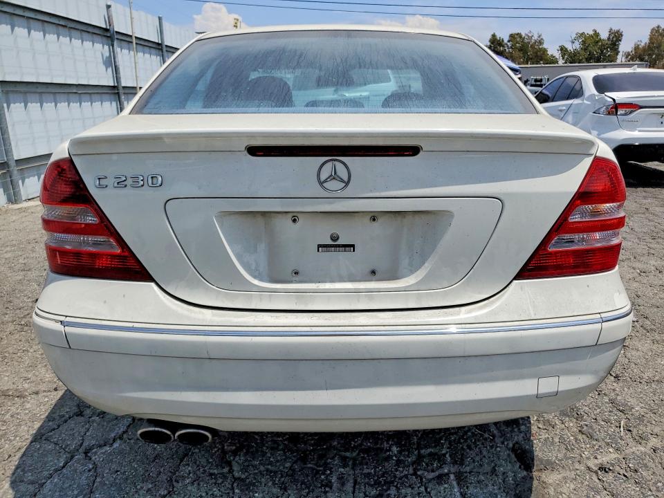 2007 Mercedes-benz C class VIN WDBRF52H07F917130 COPART salvage auction — FRONT END, CA - SALVAGE CERTIFICATE, sold $325 on 2026-08-20 (photo 6)