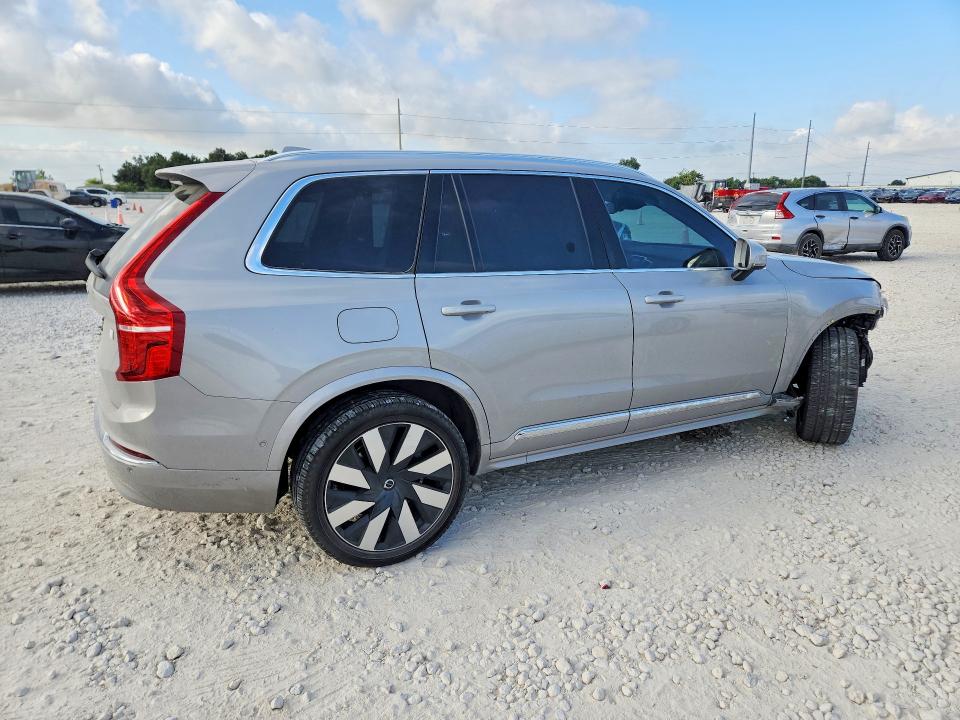 2024 Volvo Xc90 VIN YV4H60LF0R1212015 COPART salvage auction — FRONT END, Tx - Salvage Vehicle Title, sold $27,000 on 2026-08-27 (photo 3)