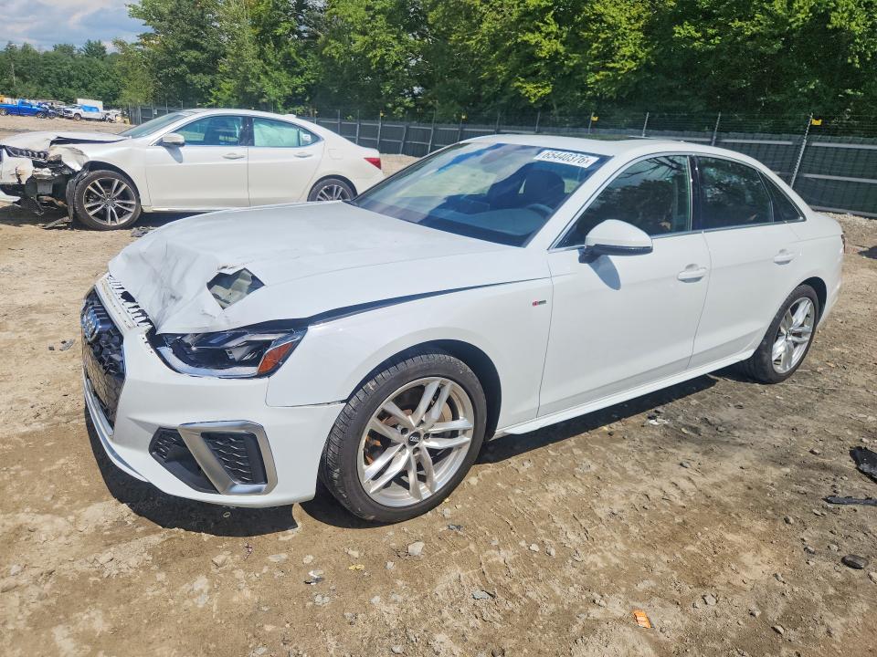 2020 Audi A4 VIN WAUENAF49LA058093 — COPART salvage auction photo