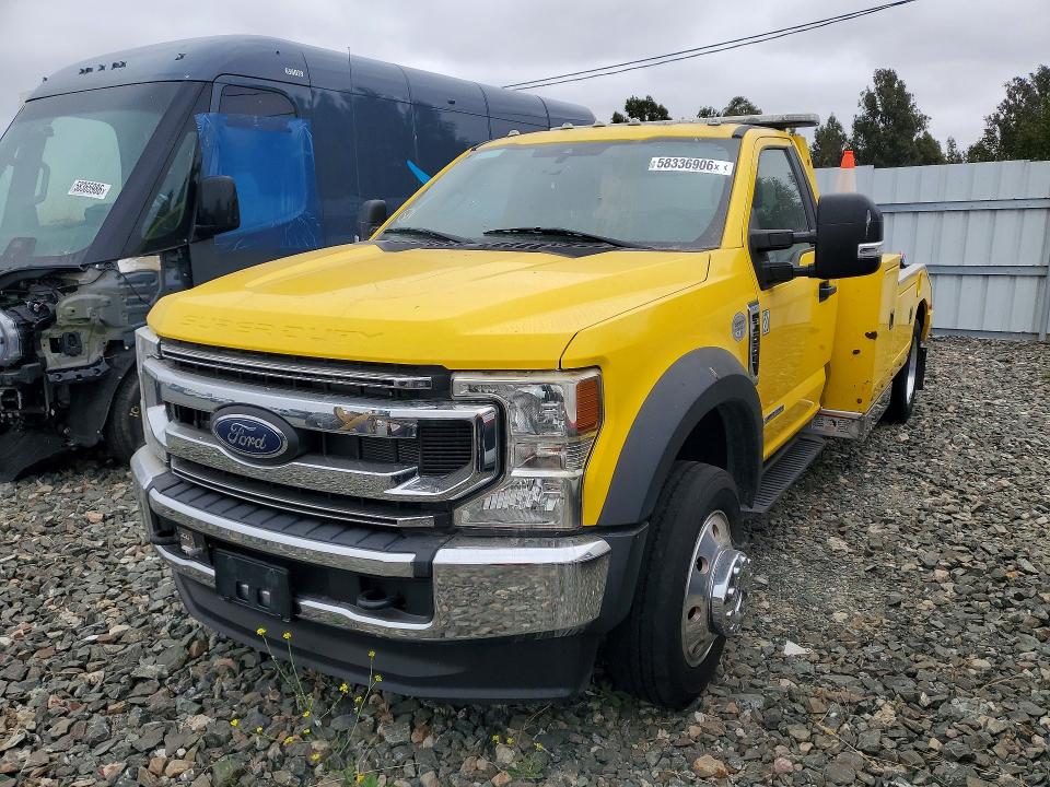 2021 Ford F550 VIN 1FDUF5GTXMDA06640 — COPART salvage auction photo