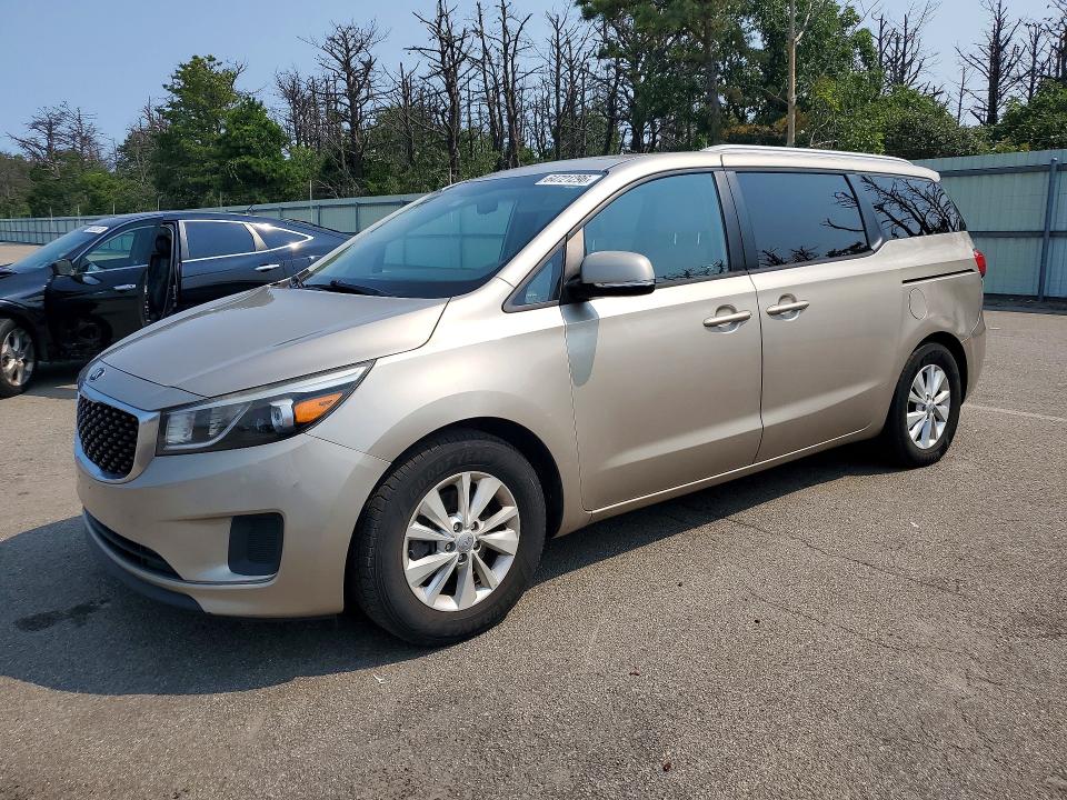2016 Kia SEDONA VIN KNDMB5C11G6151868 COPART salvage auction — MINOR DENT/SCRATCHES, GA - CERTIFICATE OF TITLE, sold $1,600 on 2026-09-15 (photo 1)