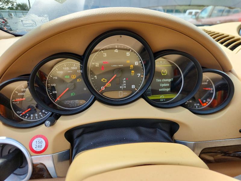 2013 Porsche Cayenne VIN WP1AA2A26DLA00648 COPART salvage auction — WATER/FLOOD, Nj - Cert Of Title-Salvage Flood, sold $425 on 2026-08-27 (photo 9)
