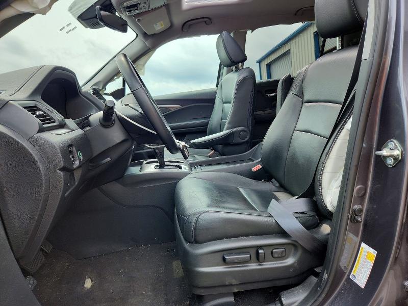 2019 Honda Pilot VIN 5FNYF6H5XKB076592 COPART salvage auction — FRONT END, Pa - Certificate Of Salvage, sold $1,600 on 2026-09-09 (photo 7)