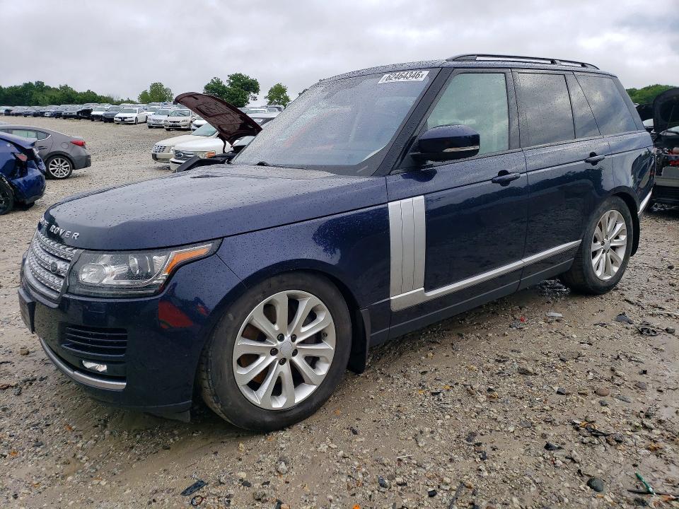 2016 Land rover RANGE ROVER VIN SALGS2EF3GA281547 COPART salvage auction — FRONT END, Ma - Cert Of Title-Reconstrctd Coll, sold $4,300 on 2026-09-09 (photo 1)