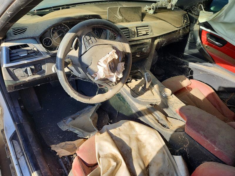 2018 BMW 3 series VIN WBA8K3C52JA023858 COPART salvage auction — ALL OVER, CA - LIEN PAPERS-SALVAGE OR AC, sold $425 on 2026-08-18 (photo 8)