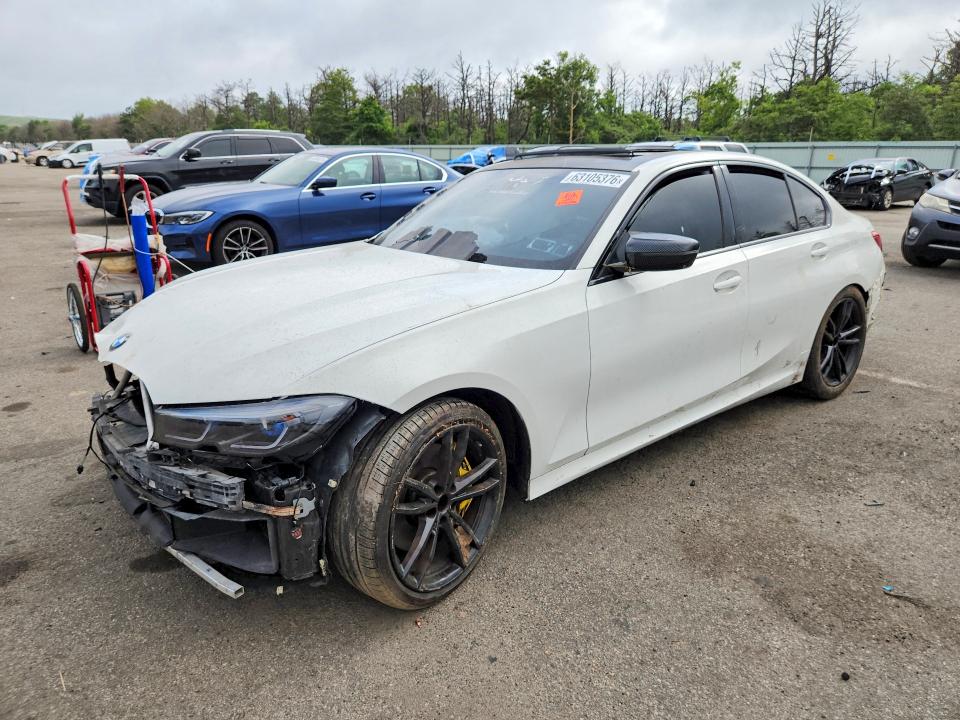 2020 BMW M340i VIN WBA5U7C06LA234668 COPART salvage auction — ALL OVER, NY - MV-907A SALVAGE CERTIFICATE, sold $7,400 on 2026-08-12 (photo 1)