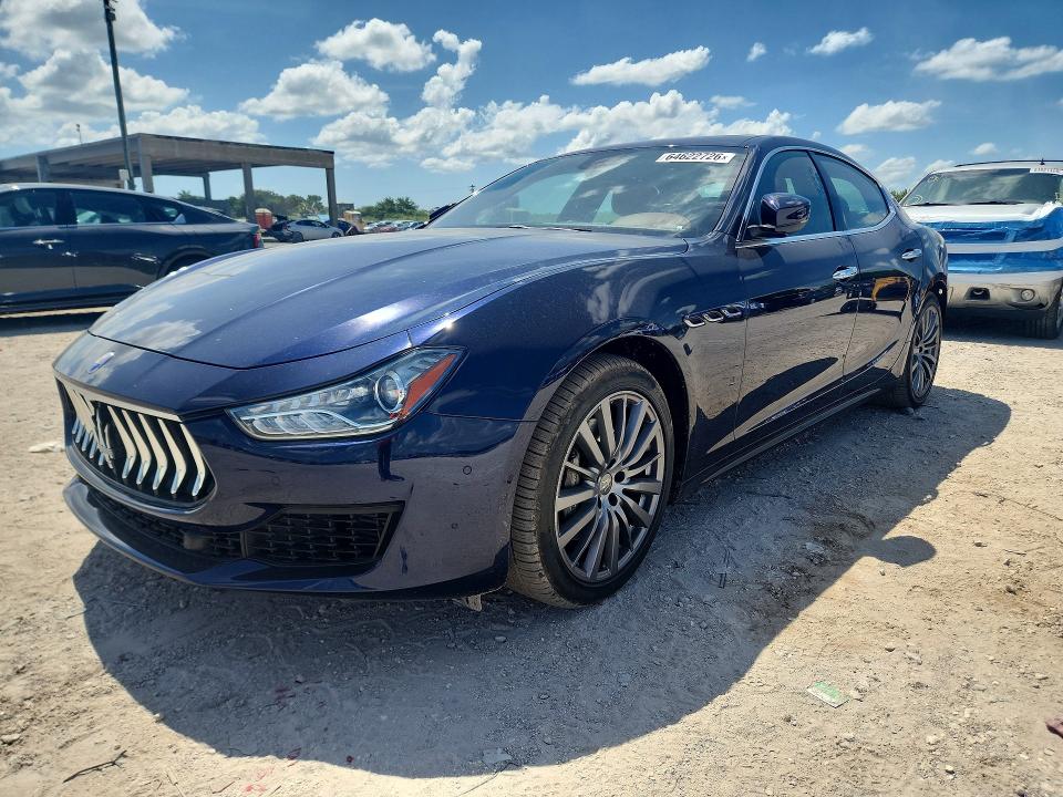 2020 Maserati Ghibli VIN ZAM57XSA3L1355187 — COPART salvage auction photo