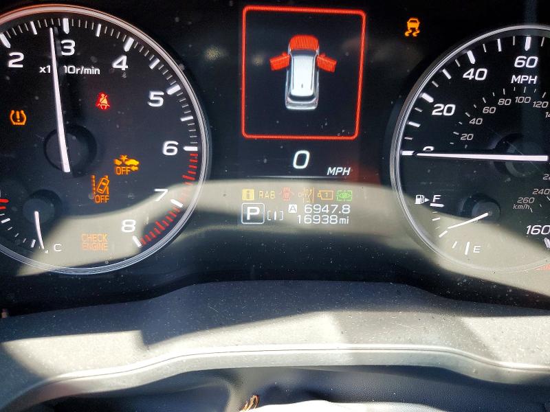 2025 Subaru Forester VIN JF2SLDTCXSH490188 COPART salvage auction — SIDE, NJ - CERT OF TITLE-SALVAGE, sold $11,100 on 2026-09-14 (photo 9)