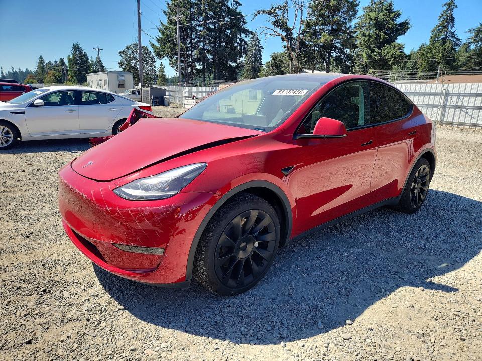 2023 Tesla Model y VIN 7SAYGDEE1PF922415 — COPART salvage auction photo