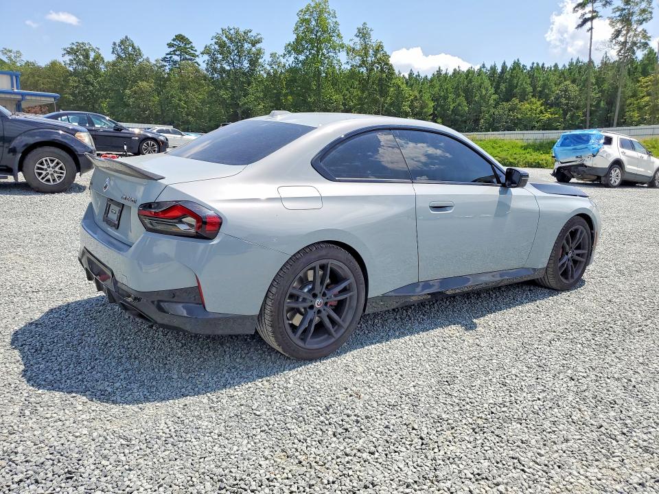 2023 BMW 2er VIN 3MW53CM05P8D09565 COPART salvage auction — FRONT END, Tx - Dealer Only Clean Title (P), sold $19,400 on 2026-08-20 (photo 3)