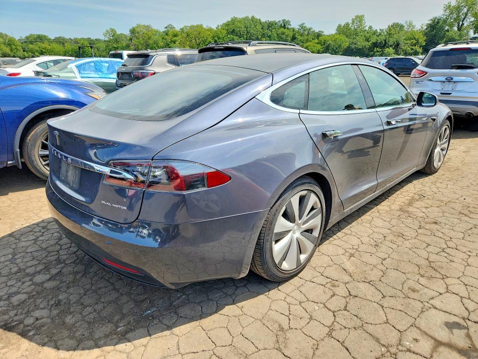 2021 Tesla Model s VIN 5YJSA1E24MF426738 COPART salvage auction — UNDERCARRIAGE, Ct - Cert Of Title-Salvage, sold $12,900 on 2026-09-01 (photo 3)