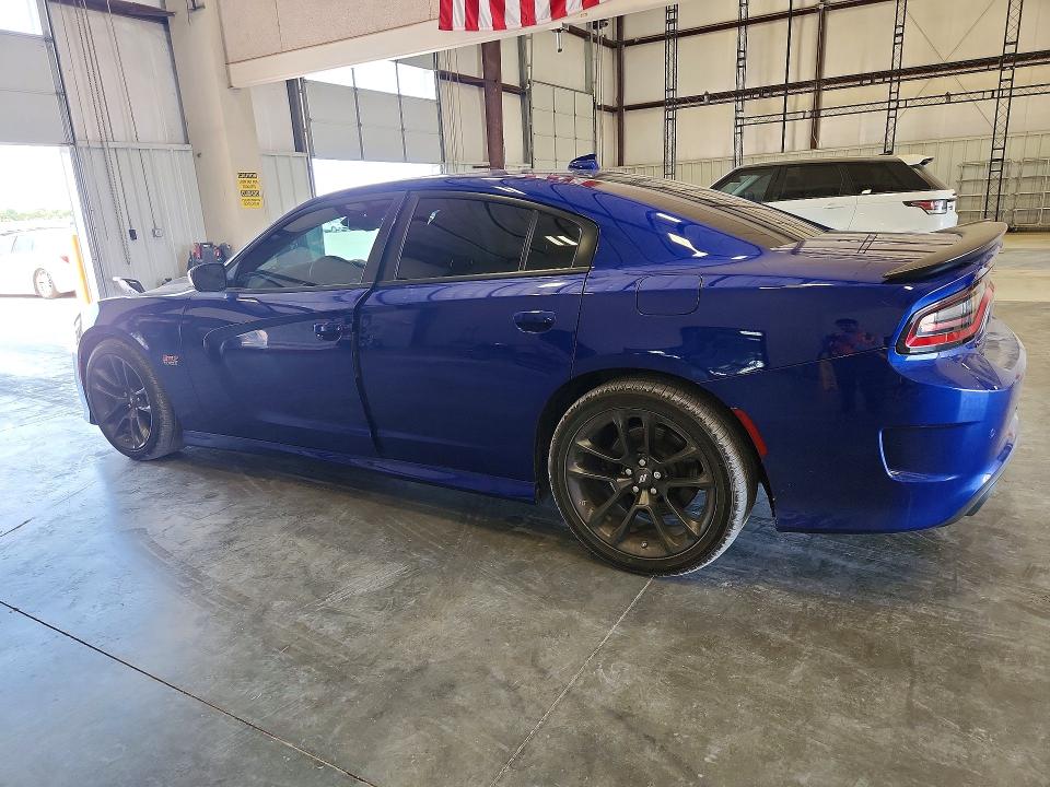 2021 Dodge Charger VIN 2C3CDXGJ9MH648743 COPART salvage auction — FRONT END, Tx - Nonrepairable Title, sold $18,600 on 2026-08-24 (photo 2)