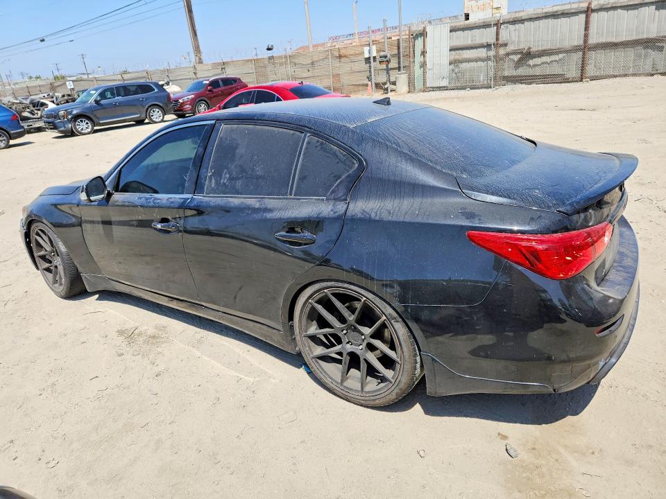 2017 Infiniti Q50 VIN JN1EV7AP4HM741786 COPART salvage auction — UNDERCARRIAGE, Ca - Dlr/Dis/Exp Only Salvage Title, sold $1,800 on 2026-08-19 (photo 2)