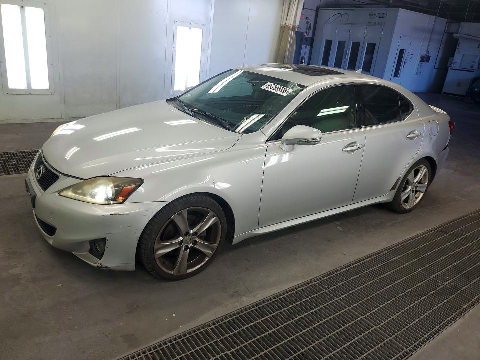 2011 Lexus Is 250 VIN JTHBF5C23B5156670 COPART salvage auction — REAR END, IL - CERTIFICATE OF TITLE, sold $1,100 on 2026-09-04 (photo 1)