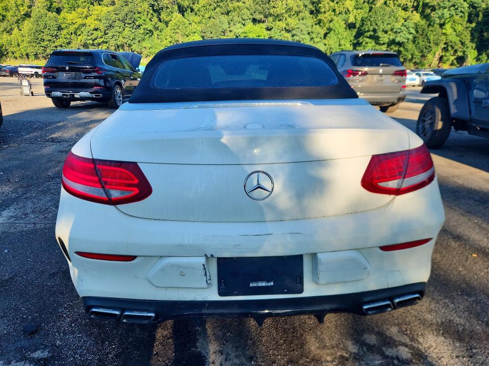 2017 Mercedes-benz VIN WDDWK8HB9HF461284 COPART salvage auction — VANDALISM, Mi - Cert Of Title-Salvage Vehicle, sold $14,000 on 2026-08-12 (photo 6)