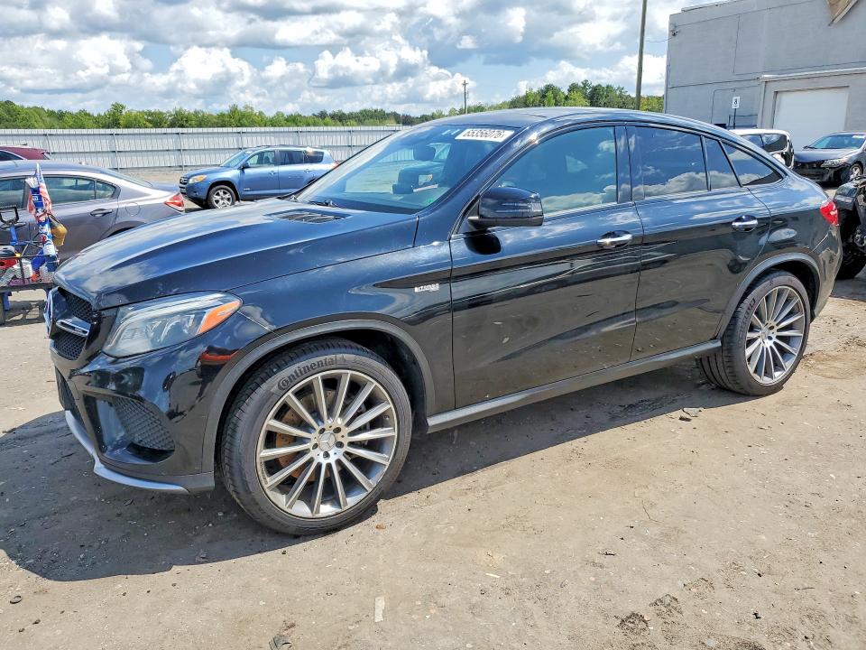 2018 Mercedes-benz Gle coupe VIN 4JGED6EB2JA103855 — COPART salvage auction photo