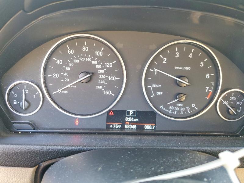 2014 BMW 3er VIN WBA3C3C54EP662835 COPART salvage auction — MECHANICAL, Co - Dis/Dlr/Exp Only Clean Title, sold $1,600 on 2026-08-18 (photo 9)