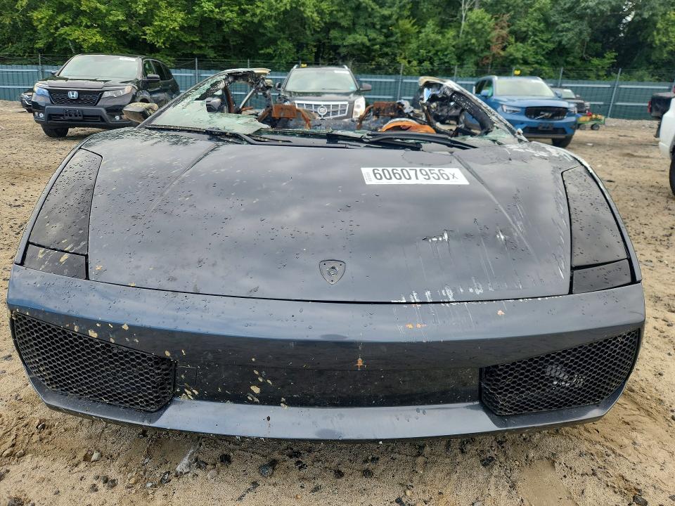 2006 Lamborghini Gallardo VIN ZHWGU12T46LA02805 COPART salvage auction — BURN, NH - CERTIFICATE OF TITLE, sold $16,200 on 2026-08-27 (photo 5)