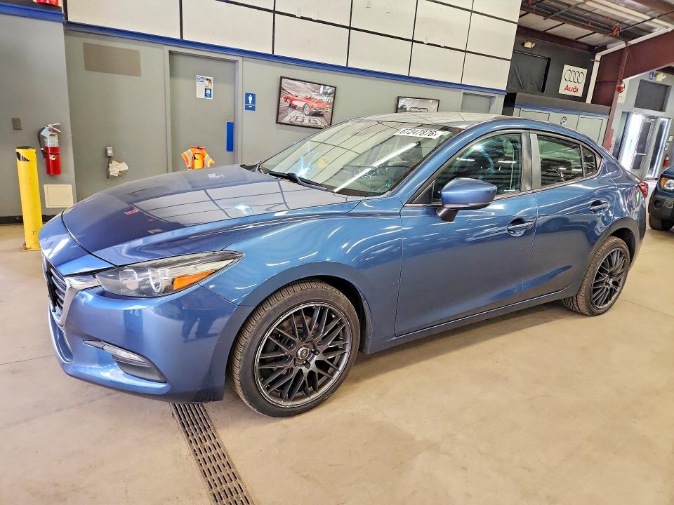 2017 Mazda 3 VIN 3MZBN1V72HM121656 COPART salvage auction — ALL OVER, CT - CERTIFICATE OF TITLE (P), sold $2,300 on 2026-09-02 (photo 1)