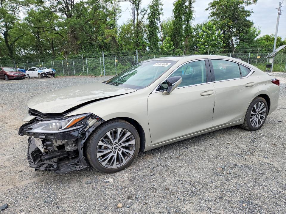 2019 Lexus ES VIN 58AB21B15KU002437 — COPART salvage auction photo