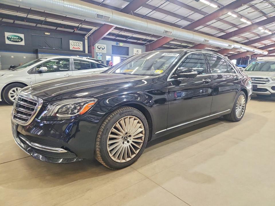 2018 Mercedes-benz S class VIN WDDUG8GB0JA406235 COPART salvage auction — MINOR DENT/SCRATCHES, NY - CERTIFICATE OF TITLE (P), sold $9,000 on 2026-08-13 (photo 1)
