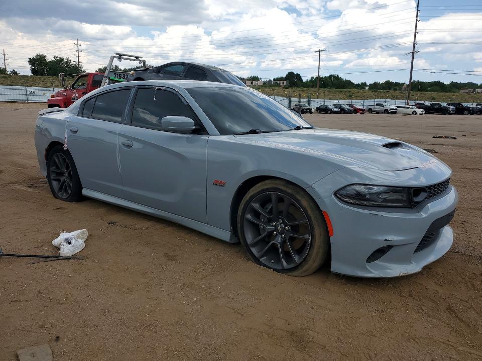2021 Dodge Charger VIN 2C3CDXGJ0MH515546 COPART salvage auction — MINOR DENT/SCRATCHES, Co - Salvage Title, sold $12,600 on 2026-08-31 (photo 4)