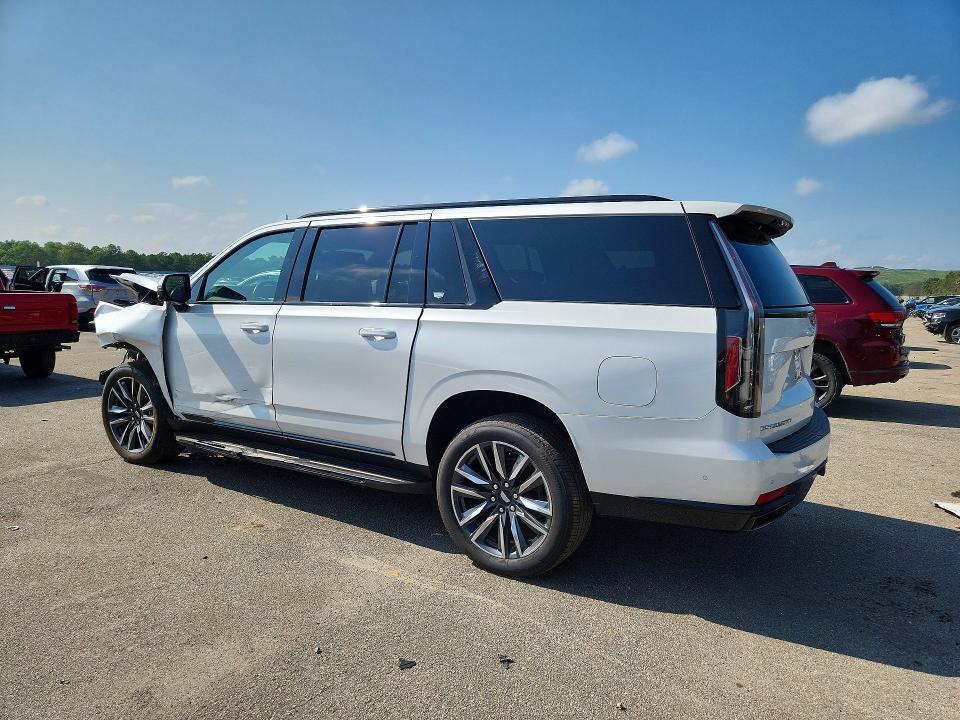 2021 Cadillac Escalade VIN 1GYS4NKL4MR349627 COPART salvage auction — FRONT END, Ny - Mv-907A Salvage Certificate, sold $21,000 on 2026-08-21 (photo 2)