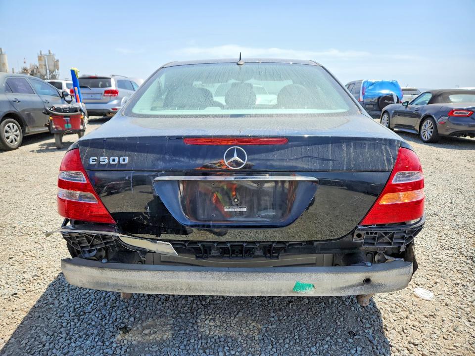 2003 Mercedes-benz E-class VIN WDBUF70J13A349196 COPART salvage auction — REAR END, CA - SALVAGE CERTIFICATE, sold $125 on 2026-08-14 (photo 6)