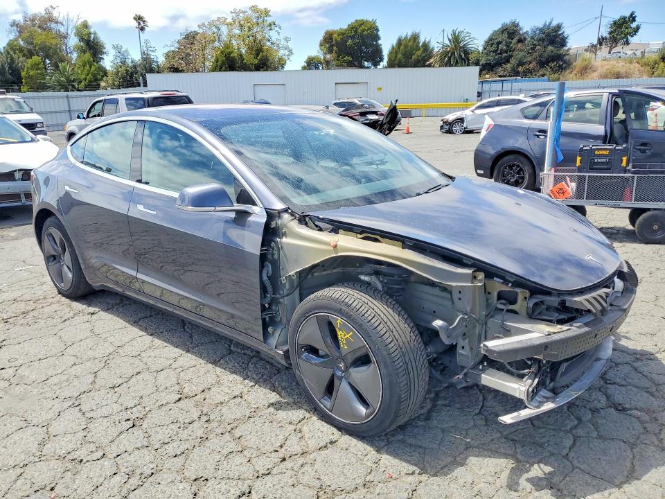 2019 Tesla Model 3 VIN 5YJ3E1EA0KF325502 COPART salvage auction — FRONT END, Ca - Salvage Certificate, sold $5,800 on 2026-08-28 (photo 4)
