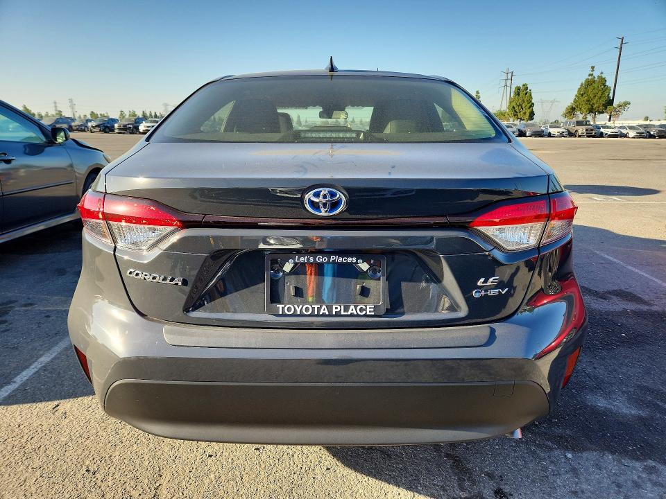 2025 Toyota Corolla VIN JTDBCMFE5S3110327 COPART salvage auction — FRONT END, CA - SALVAGE CERTIFICATE, sold $10,200 on 2026-08-25 (photo 6)