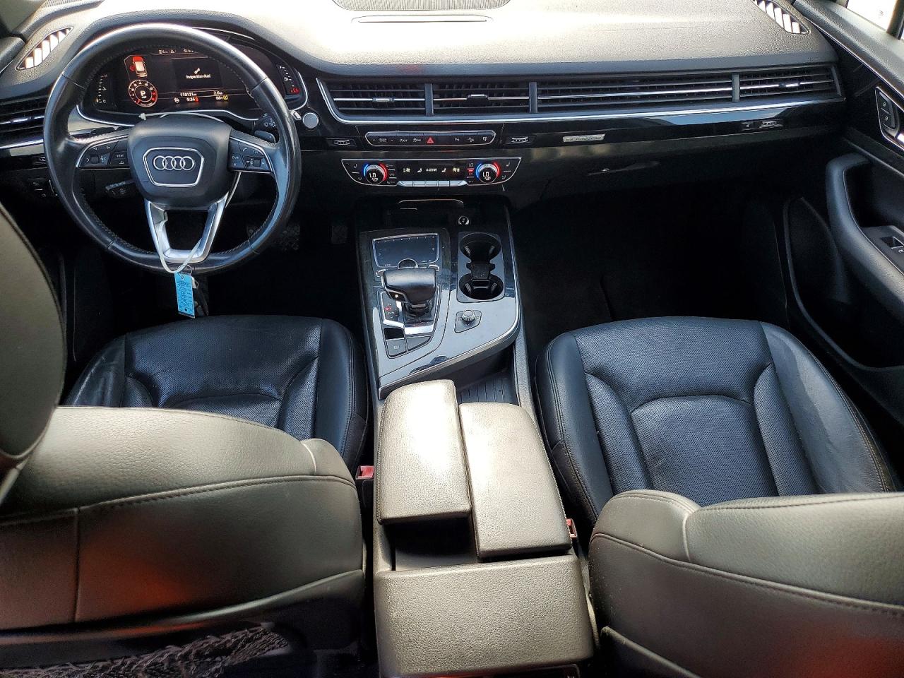 2017 Audi Q7 VIN WA1LAAF79HD024820 COPART salvage auction — Mechanical, TX - CERTIFICATE OF TITLE, sold $6,200 on 2026-09-15 (photo 8)
