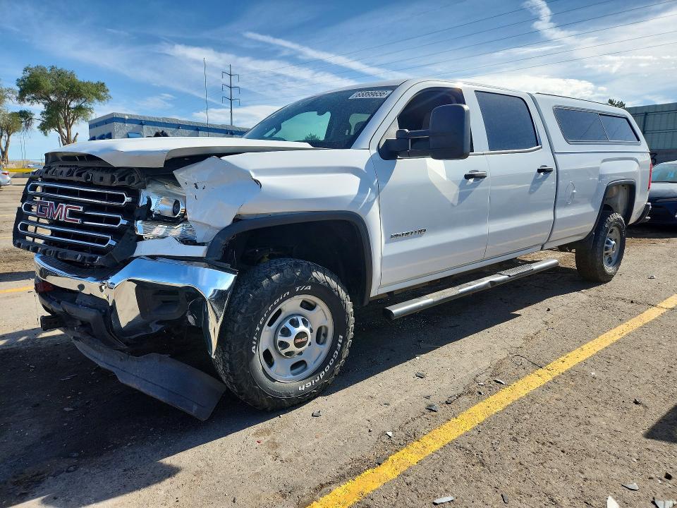 2015 Gmc SIERRA VIN 1GT12XEG4FF176651 COPART salvage auction — FRONT END, Nm - Cert Of Title-Salvage, sold $4,950 on 2026-09-08 (photo 1)