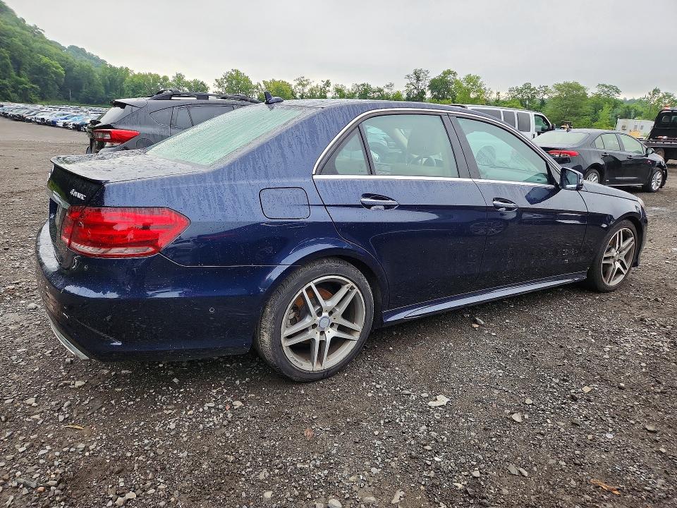 2014 Mercedes-benz E-klasse VIN WDDHF8JBXEA985754 COPART salvage auction — FRONT END, Salvage Title, sold $1,500 on 2026-08-13 (photo 3)
