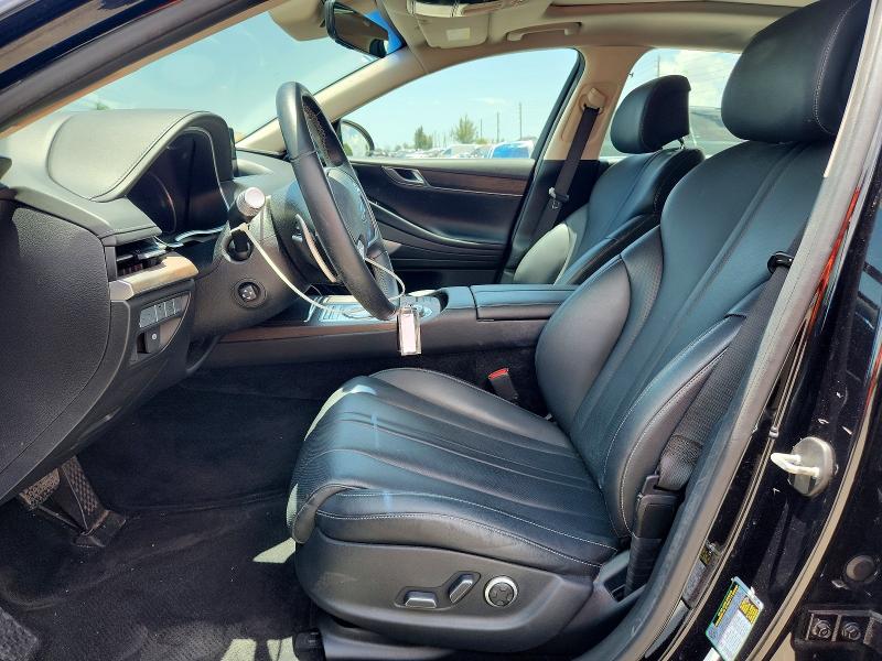 2021 Genesis G80 VIN KMTGB4SC7MU046304 COPART salvage auction — FRONT END, Fl - Cert Of Title Slvg Rebuildable, sold $7,300 on 2026-08-19 (photo 7)