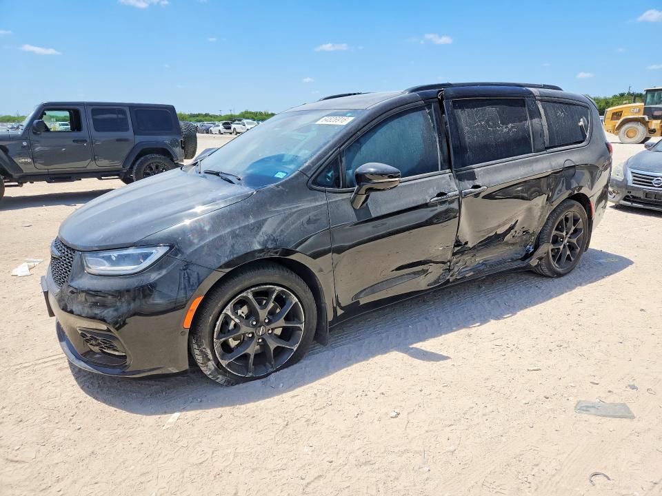 2023 Chrysler Pacifica VIN 2C4RC1GG5PR629311 COPART salvage auction — SIDE, TX - SALVAGE VEHICLE TITLE, sold $14,800 on 2026-10-08 (photo 1)