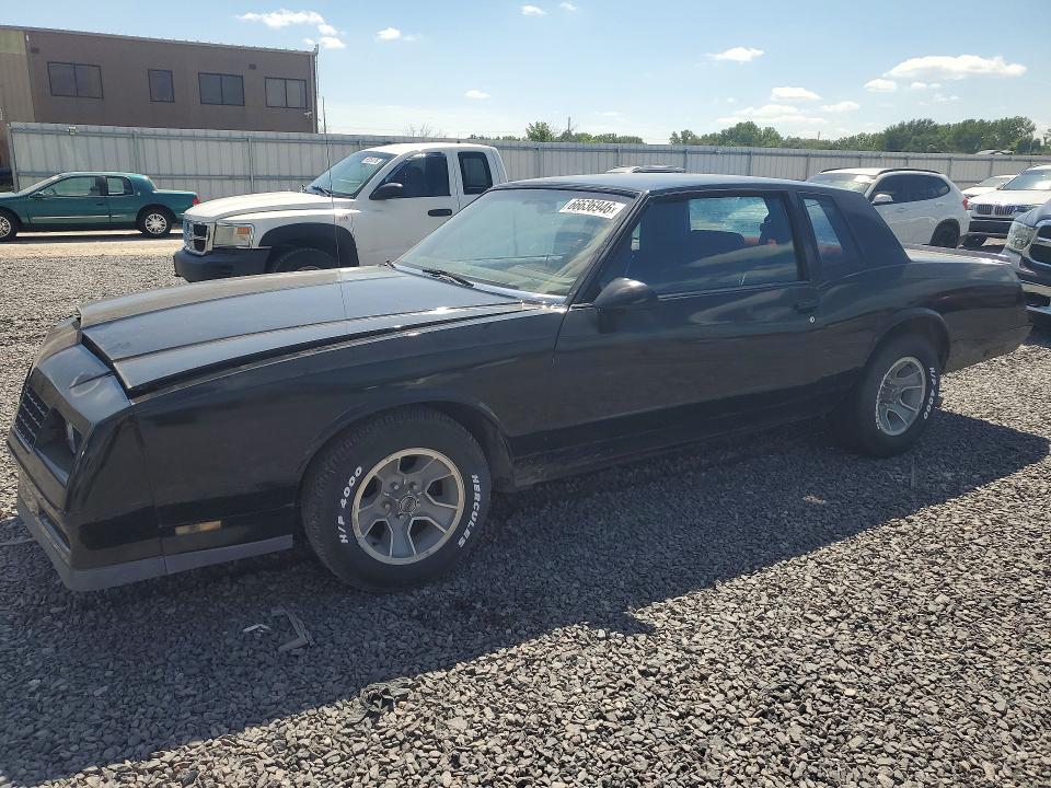 1986 Chevrolet Monte carlo VIN 1G1GZ37G5GR200296 — COPART salvage auction photo